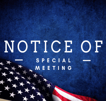 Special Meeting Notice PSAB