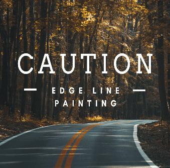 Caution Edge Line Painting