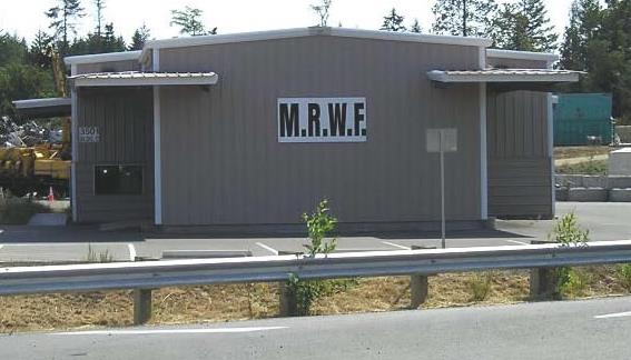 Street shot of the Moderate Risk Waste Facility.