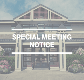 Special Meeting Notice