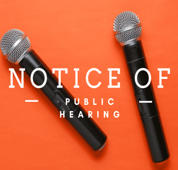 Public Hearing  