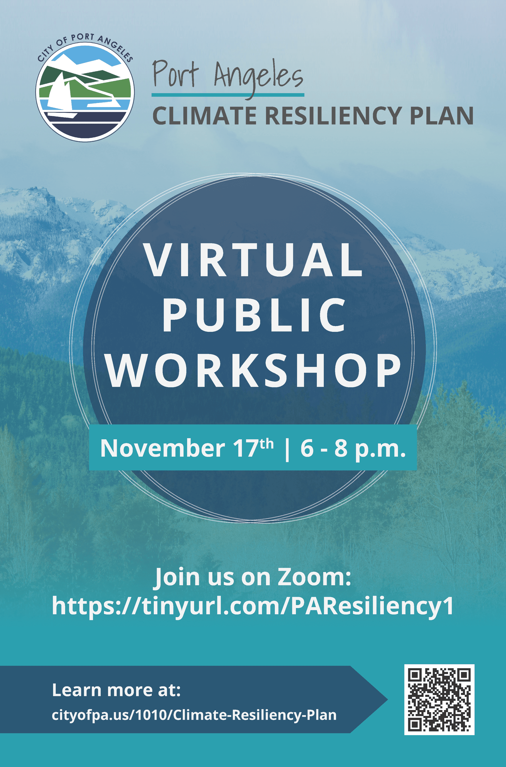 Climate Resiliency Community Fall Workshop Poster