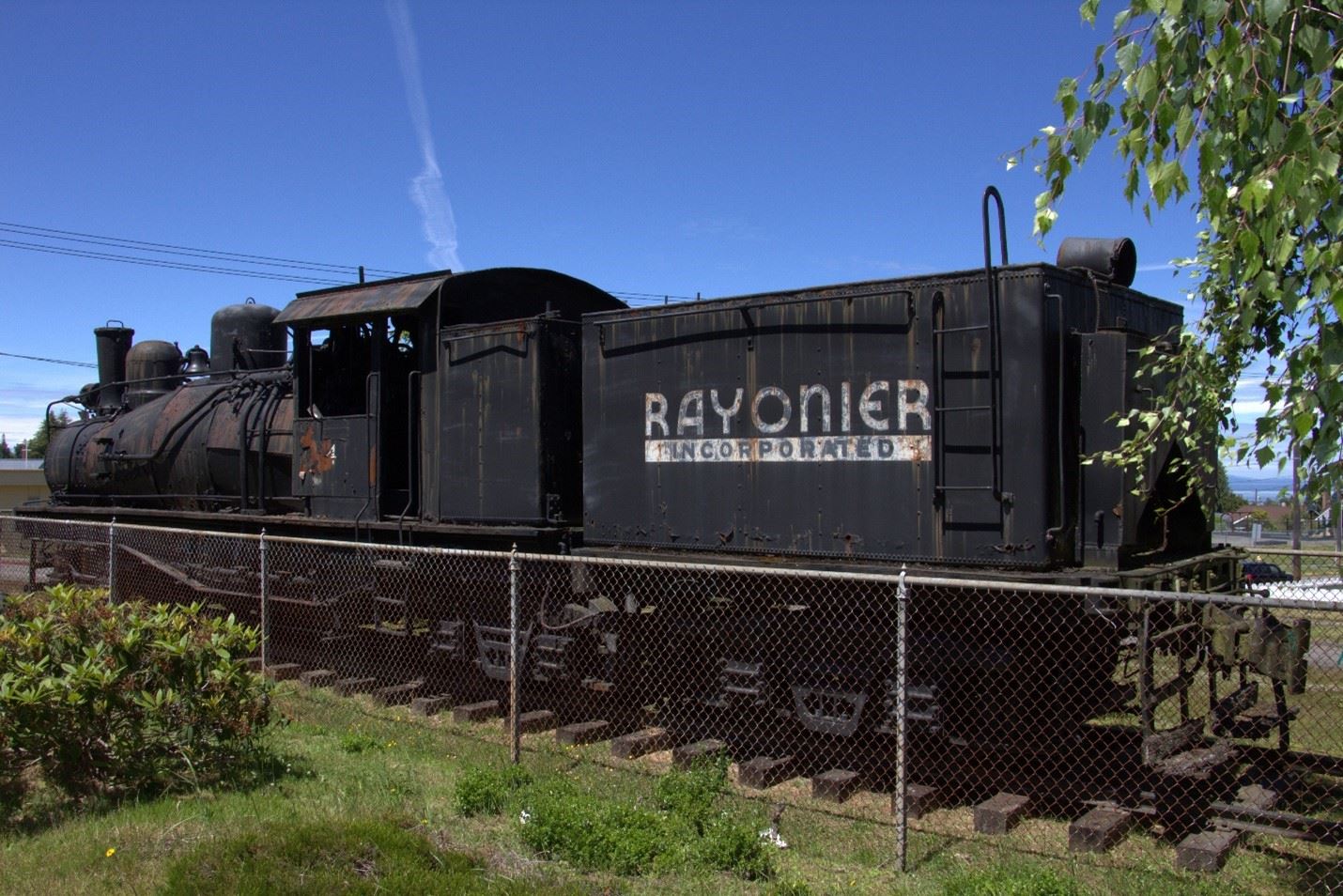 Rayonier Logging Locomotive 4
